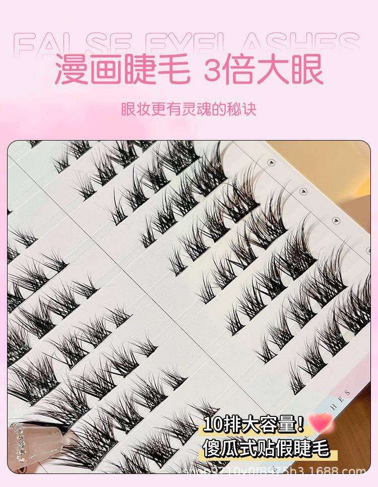 Luodou's popular segmented slanting flying sister style fox style segmented charming makeup, Spring peach blossom makeup series, natural and fake Application Scenario
