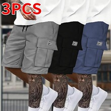 R 86518 Oversized Cargo Shorts Men ���ɹ��b��ѝ �W���羳