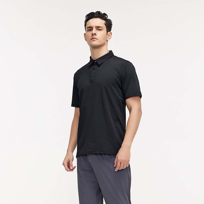 Verano hombres y mujeres golf tenis club grupo ropa de secado rápido ropa casual de negocios polo en stock impreso LOGOTIPO
