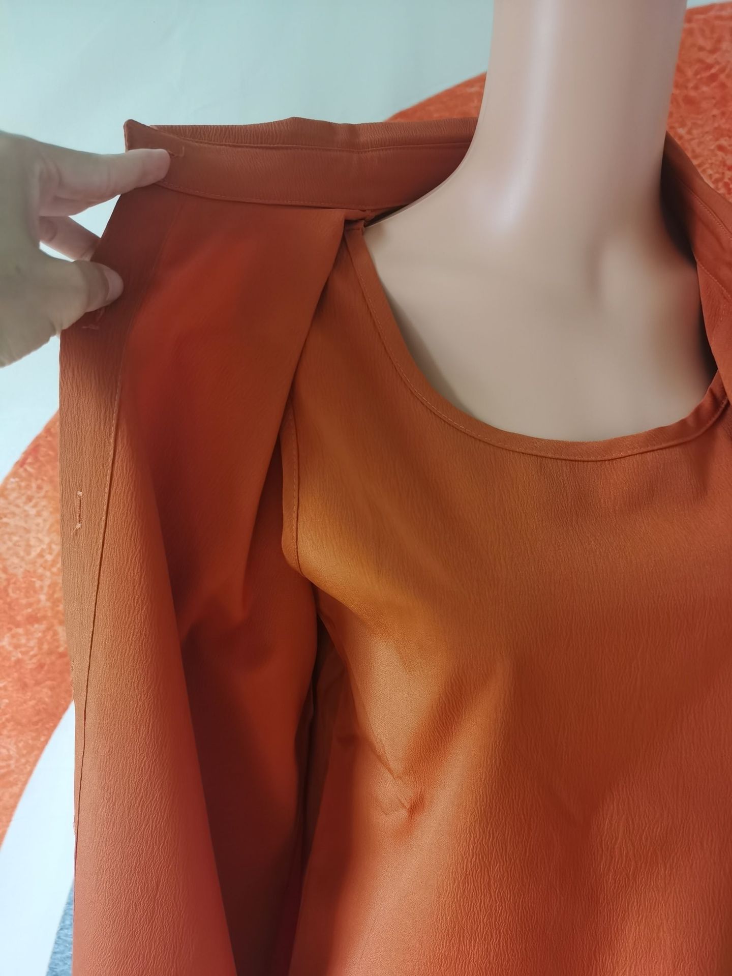 GraceChic Dreiteiliges Set, sofort lieferbar, Naher Osten, Grenzüberschreitend, Arabisch, Herbst 2024, Neue Mode, Ärmelhemd, Weste, Lange Hose_voghion.com