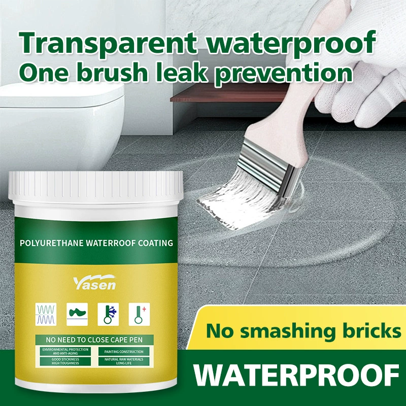 Водостойкий клей, прозрачный водостойкий клей, водонепроницаемое покрытие для ванной комнаты, без разбивания, клей для кирпича, экспортная модель