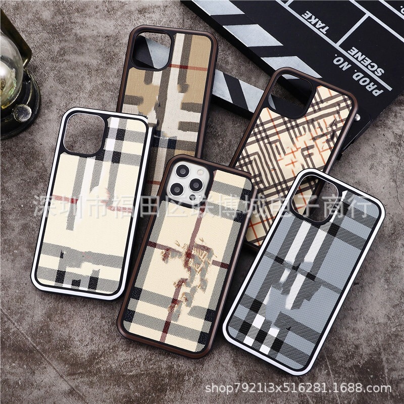 European and American New Iphone15Pro Samsung All-Inclusive Mobile Phone Case Suitable for Apple 11/12/13 Leather Mobile Phone Case