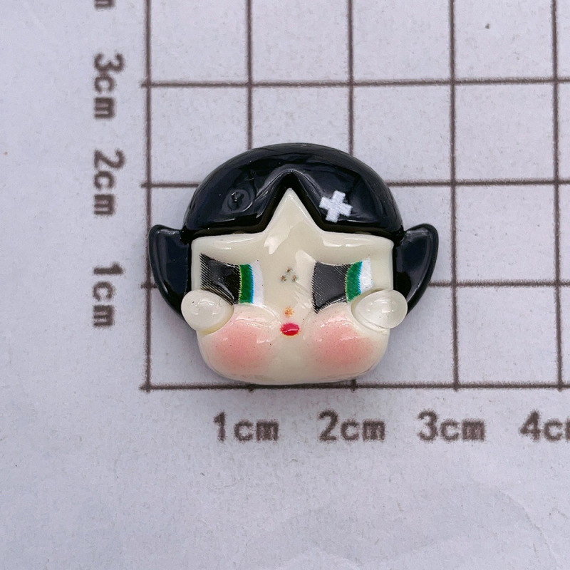 新商品の明るい顔の泣いている子供の女の子の樹脂の部品のdiyクリームのゴムの携帯の箱のコップの靴の服のアクセサリの部品|undefined