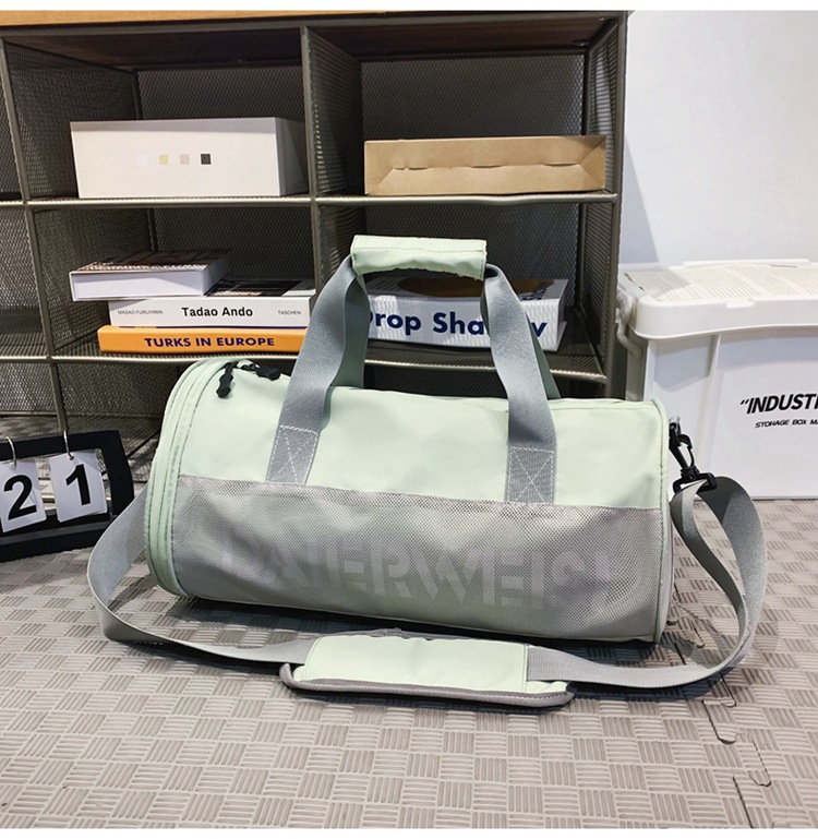 Bolsa de entrenamiento para hombres bolsa de mano bolsa de viaje separación seca y húmeda entrenamiento mochila deportiva bolsa de natación de gran capacidad