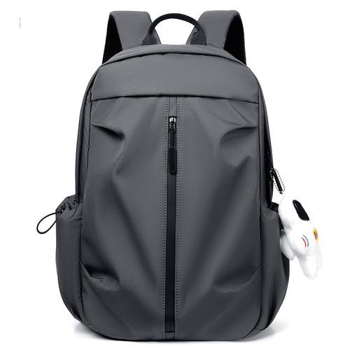 Cross-border fashion backpack for men and women, casual backpack, laptop bag, high-style schoolbag for middle and high school students, and college students.