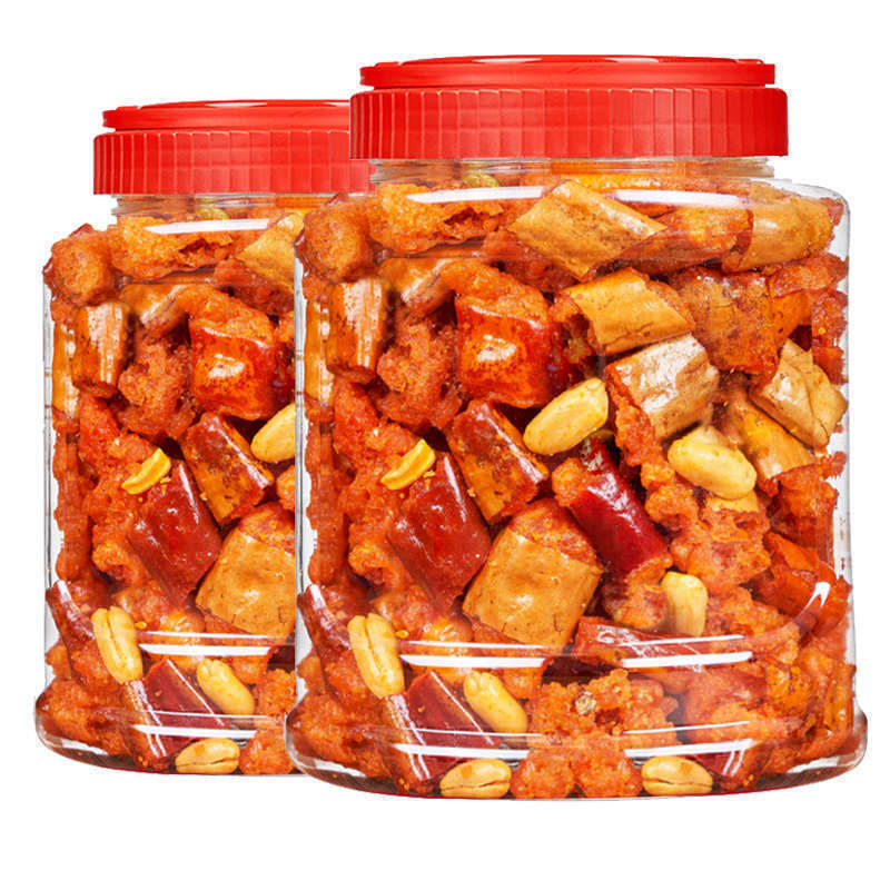 クリスピーチリ 500g ドライスパイシーパイナッツ チリクリスピースパイシーチュンクン名物スナック 新年のおやつ|undefined