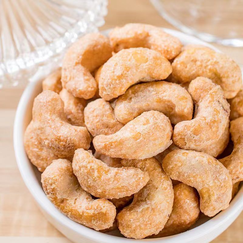 【Jiang Sheng Yuan】New Arrival Charcoal Roasted Cashew Nuts 100g Dry Nuts Snack Bulk Wholesale