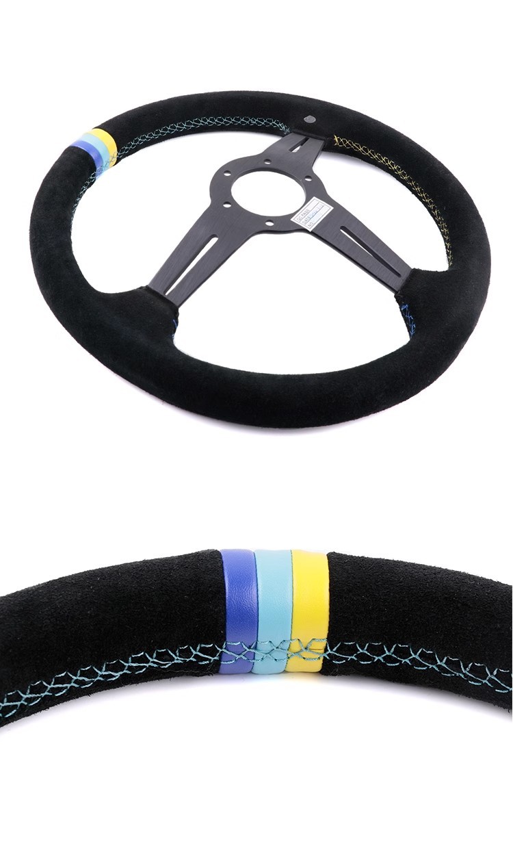 14 inch GReddy MOMO Modified Sports Racing Steering Wheel JDM