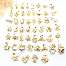 18K��ɫ΢��ʯ�����������������������ĵ���diy�朒������