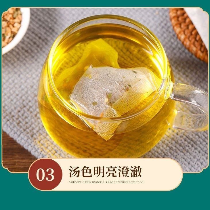 Hanfang Songxi Herbal Tea Bags Mulberry Blend 5g x 30 Bags Sugar Free Wellness Tea in use