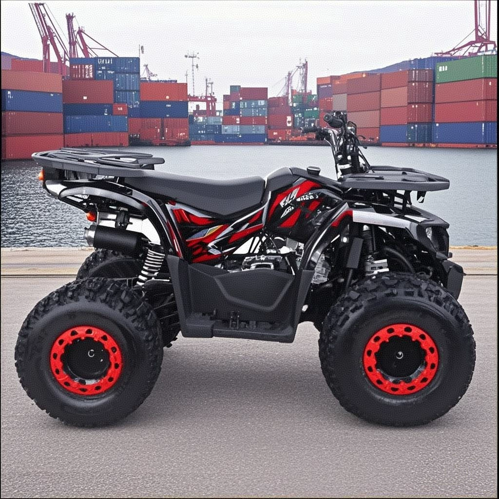 125cc внедорожный ATV, внедорожный мотоцикл ATV, карт для бездорожья, четырёхколёсный привод, большой бык ATV производитель