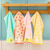 Children's cotton cartoon soft towel for face washing