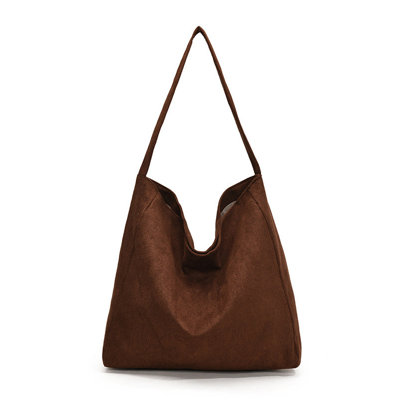 2024 nuevo coreano bolso de camisa debajo de la axila correa de hombro ancha viento lento gran capacidad bolso de color sólido bolso de hombro de cuero suave