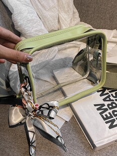 Tide, transparent shoulder bag, bag strap