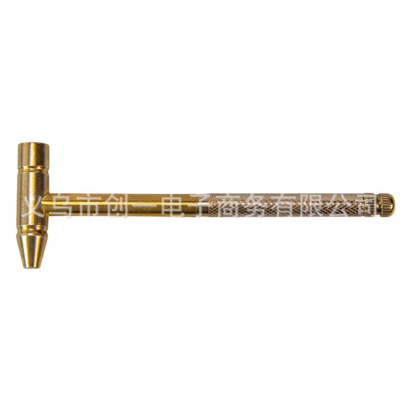 Pequeño martillo de cobre miniatura Mini martillo pequeño martillo de mano pequeño martillo de cabeza redonda pequeño reloj martillo de cabeza central