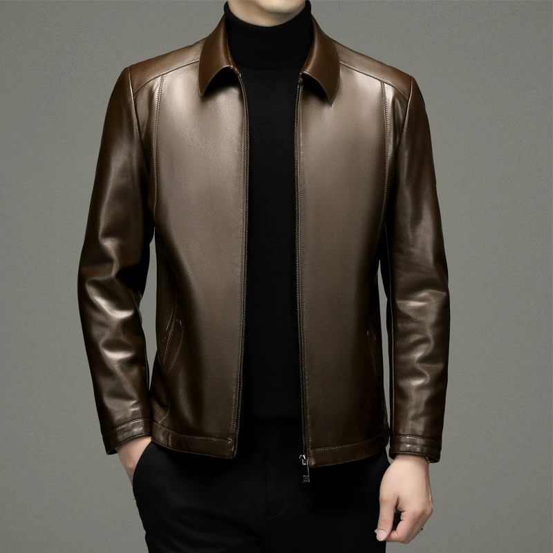 Demi-season jacket, for middle age, increased thickness, wholesale