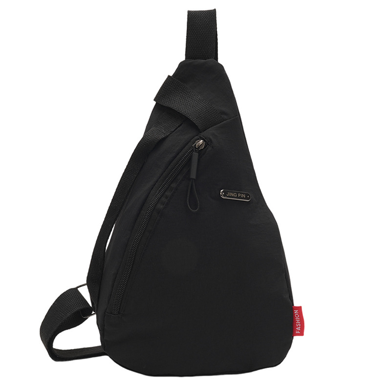 Bolso de pecho Bolso de mensajero para teléfono móvil para hombres y mujeres Bolso de ciclismo de viaje simple y de moda Bolso de ocio al aire libre ligero estilo deportivo pequeño