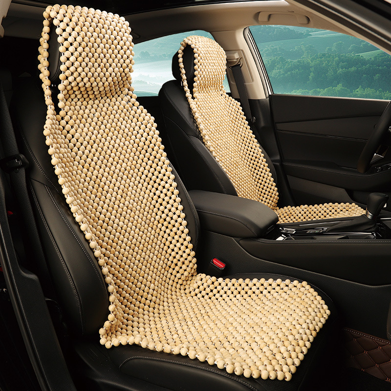 Qìchē – Cool pad Pad - natural-wood-color-hooded-single-seat