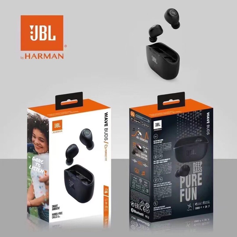 JBL WAVE BEAM真 � � ワイヤレスbluetoothイヤホン入耳式通话ノイズリダクション环境感知运动に対応|undefined