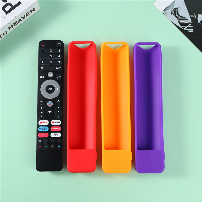クロスボーダーはCHIQ長虹対外貿易液晶テレビのリモコンのシリカゲルの保護カバーを適用します。|undefined