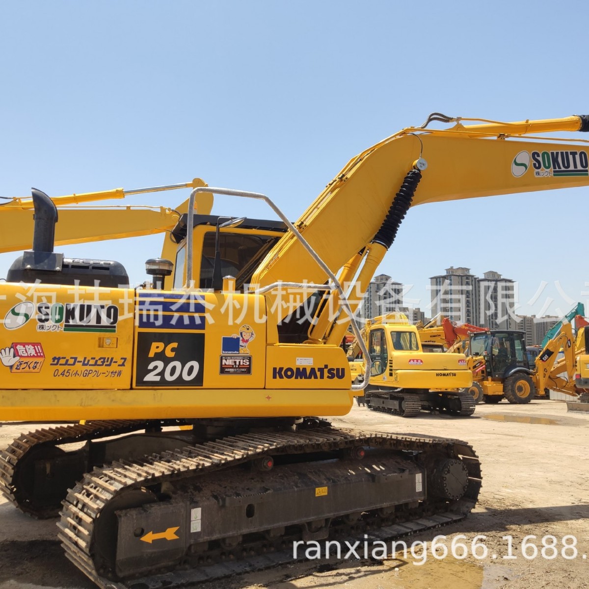 komatsu pc200-8N1 excavator小松PC200-8N1 PC200-8钩机 挖掘机