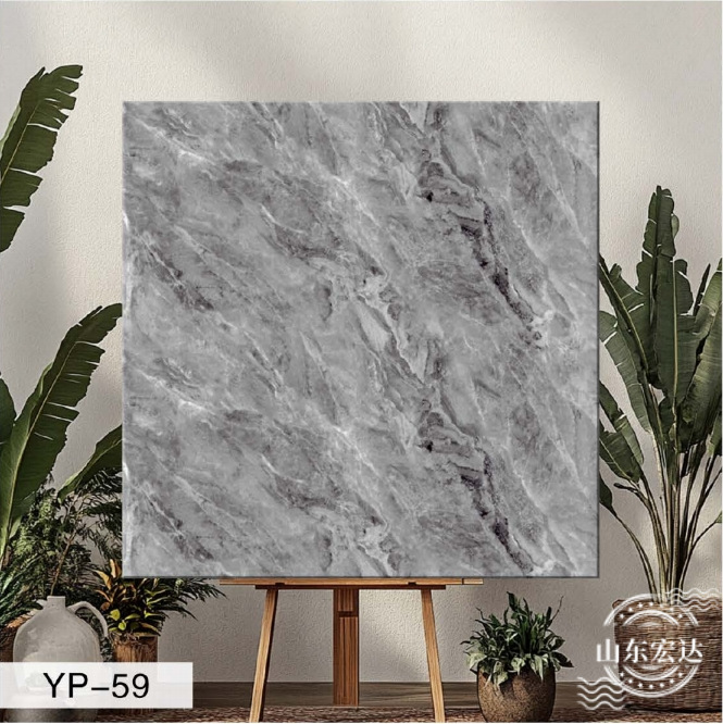 Azulejo de imitación mármol autoadhesivo adhesivo de pared sala de estar baño decoración de pared impermeable y a prueba de humedad con papel de aluminio