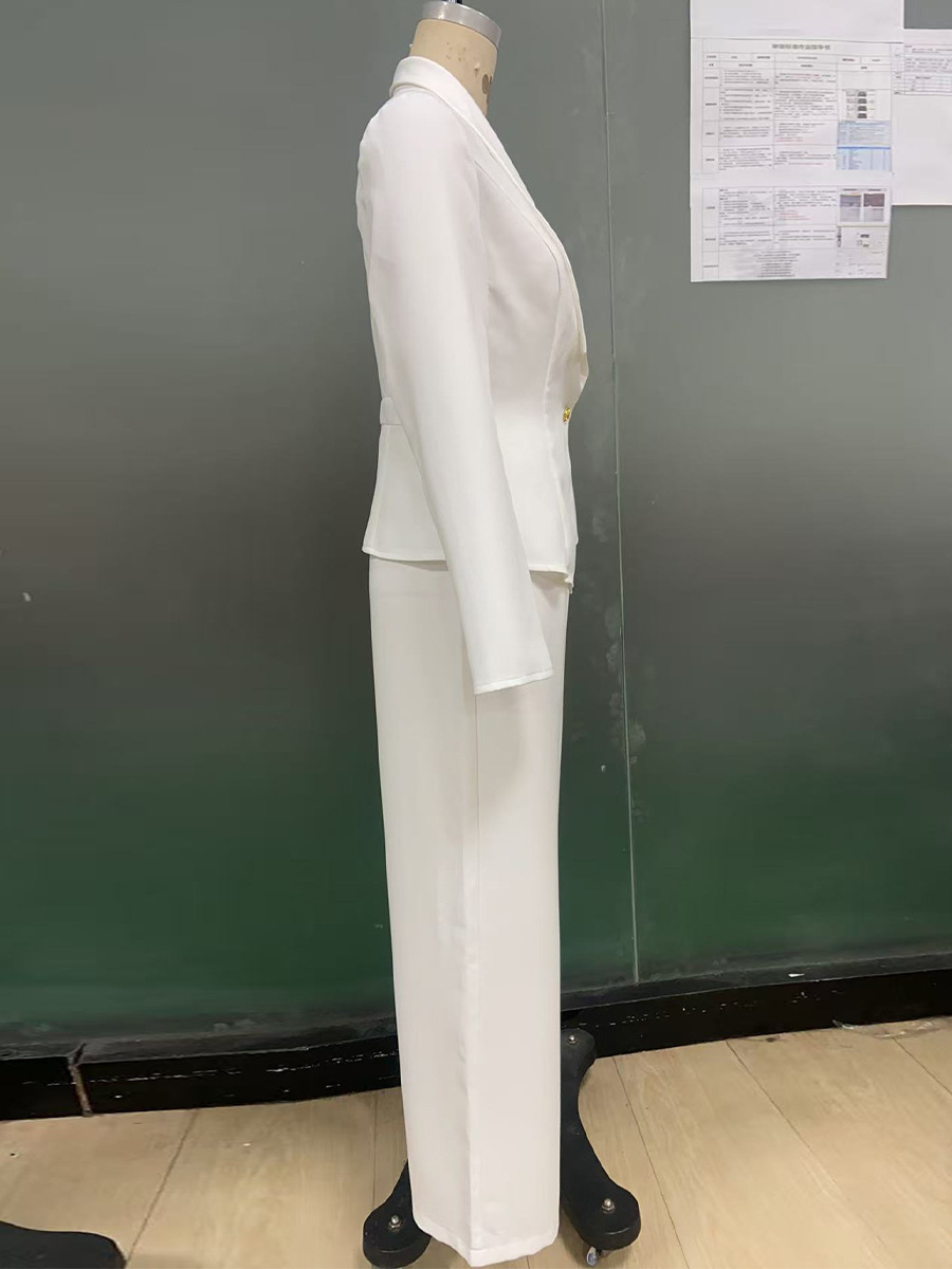 ELLE Rui Chuo 2026 Spring Cross-Border European And American Style Elegant Jacket Casual Long Pants Foreign Trade_ecoleips.com