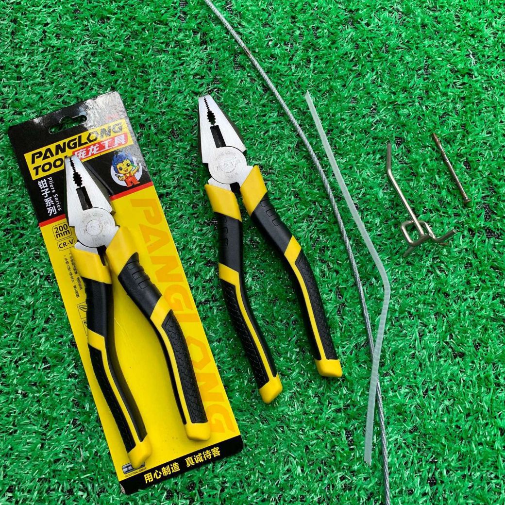 Los fabricantes de alicates suministro de escala de pescado mango alicates de alambre de acero de 8 pulgadas alicates de tigre alicates de cuerda de alambre de acero