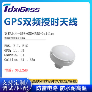 Gps Dual-Frequency Timing Antenna Base Station Power Clock Precision Timing Anti-Multipath Positioning High Accuracy Lightning Protection