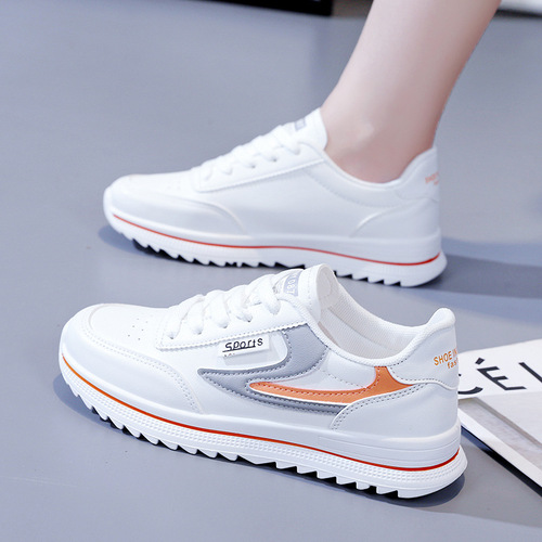 ins versatile Forrest Gump shoes women's  spring and autumn breathable student sports shoes women's Korean version running shoes B611