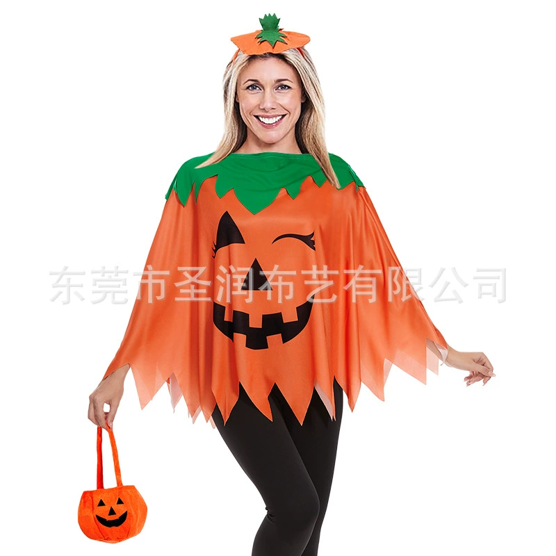 Новый Хэллоуин мыс косплей этап партии шоу праздник костюм тыквы мыс