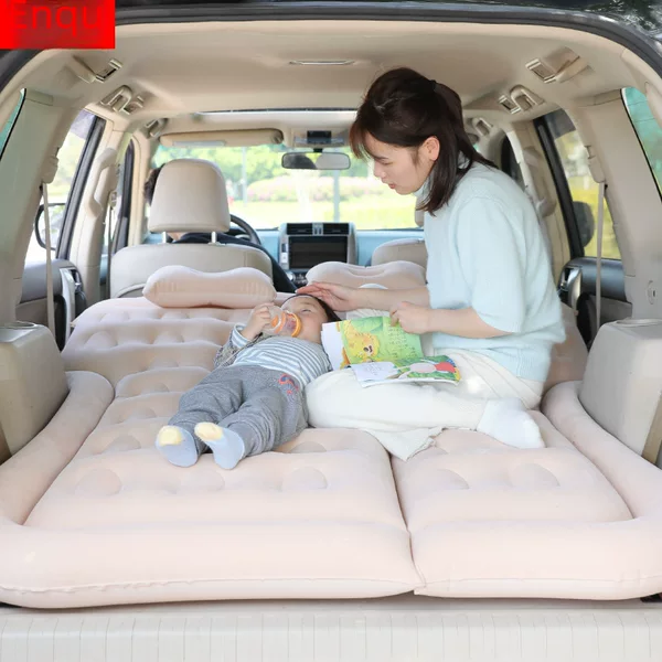 Car Bed SUV Car Inflatable Bed Air Bed Trunk Car Travel Bed Folding Bed Inflatable Mattress