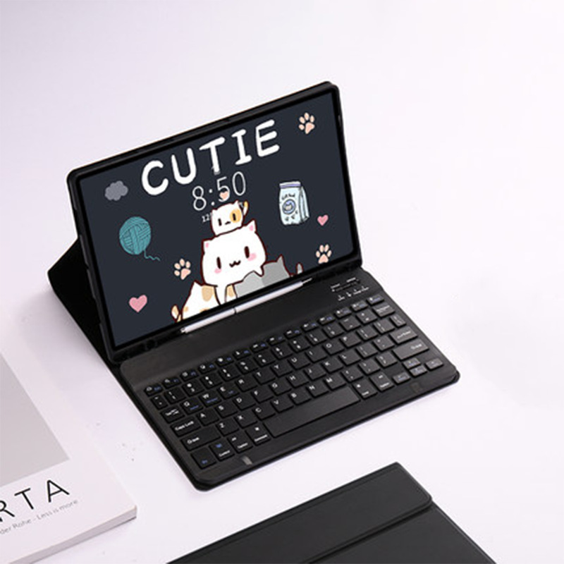 适用三星galaxyTab S10lite蓝牙键盘保护套S9FE触控背光键盘皮套|undefined