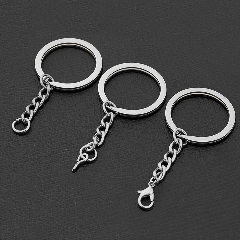 ハードウェア diy ジュエリーアクセサリー金属キーリングぶら下げシングルリングニッケルフリー環境に優しいぶら下げチェーンキーホルダー人形ペンダント|undefined
