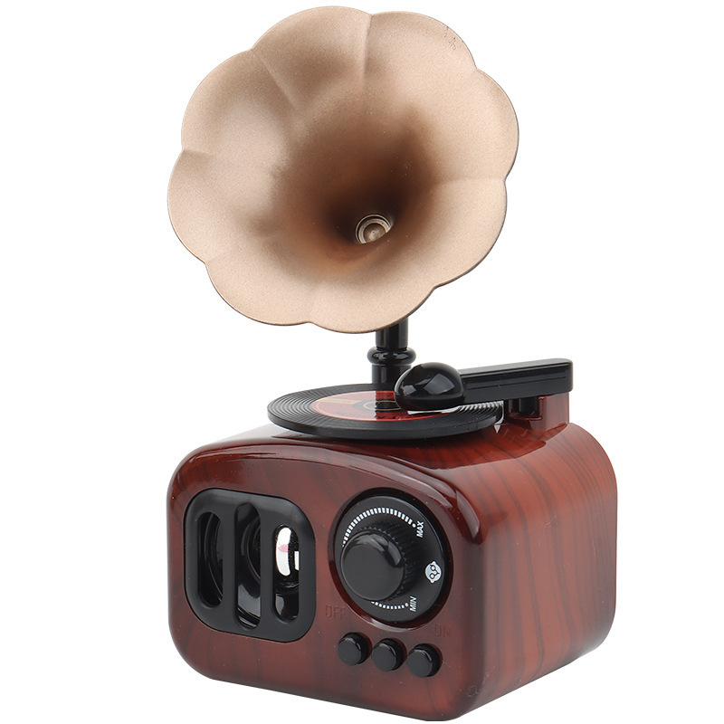 レトロ蓄音機オルゴールリビング玄関オフィス装飾品置物クリエイティブバレンタイン誕生日プレゼント|undefined