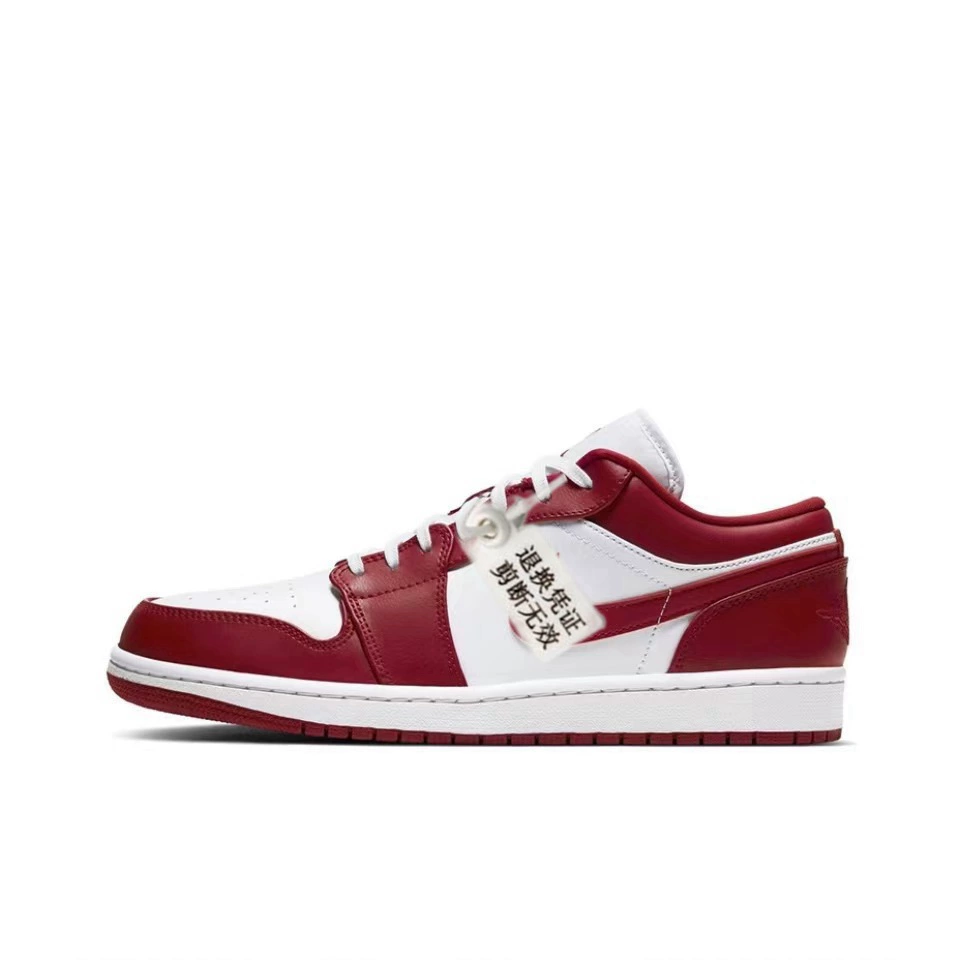 Air Jordan 1, низкие баскетбольные нескользящие универсальные кроссовки для мужчин и женщин для отдыха