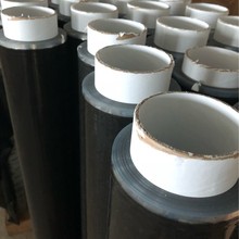 工厂整支供应中厚款65丝油胶黑色胶带光伏太阳能电池板定位修补等