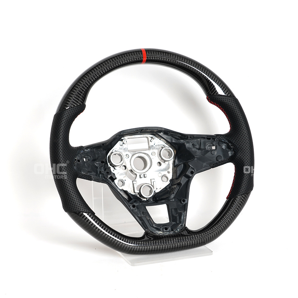 Suitable for Volkswagen Passat Passat Arteon T-Cross T-Roc Carbon Fiber Steering Wheel