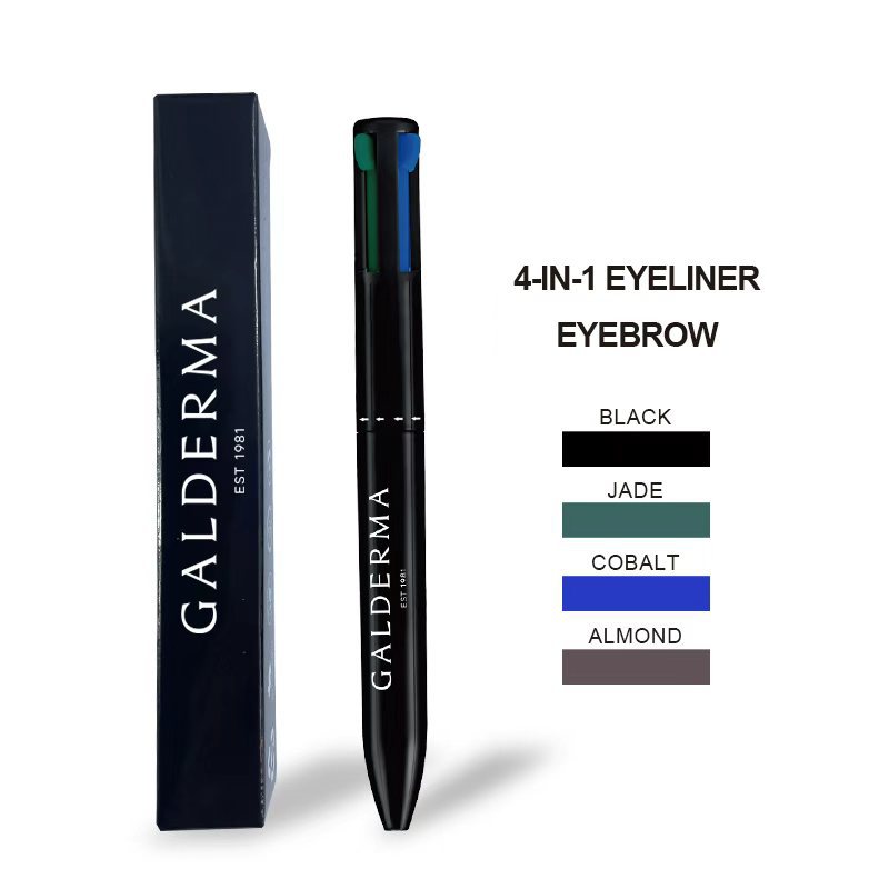 4-in-1 make-up pen lipliner en lippenstift met vier kleuren_voghion.com