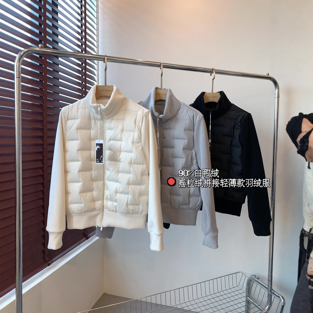 Explosive and Easy to Wear Cabinet 1.4K+ down + Polar Fleece ~ 90 White Duck down Seamless Laminated Inner Wear for Women Winter G081915