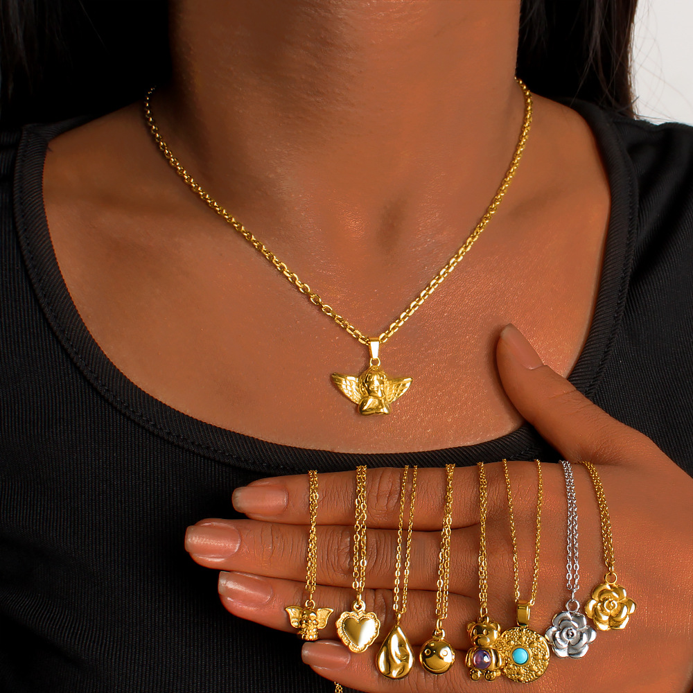 cute pendant heart shaped