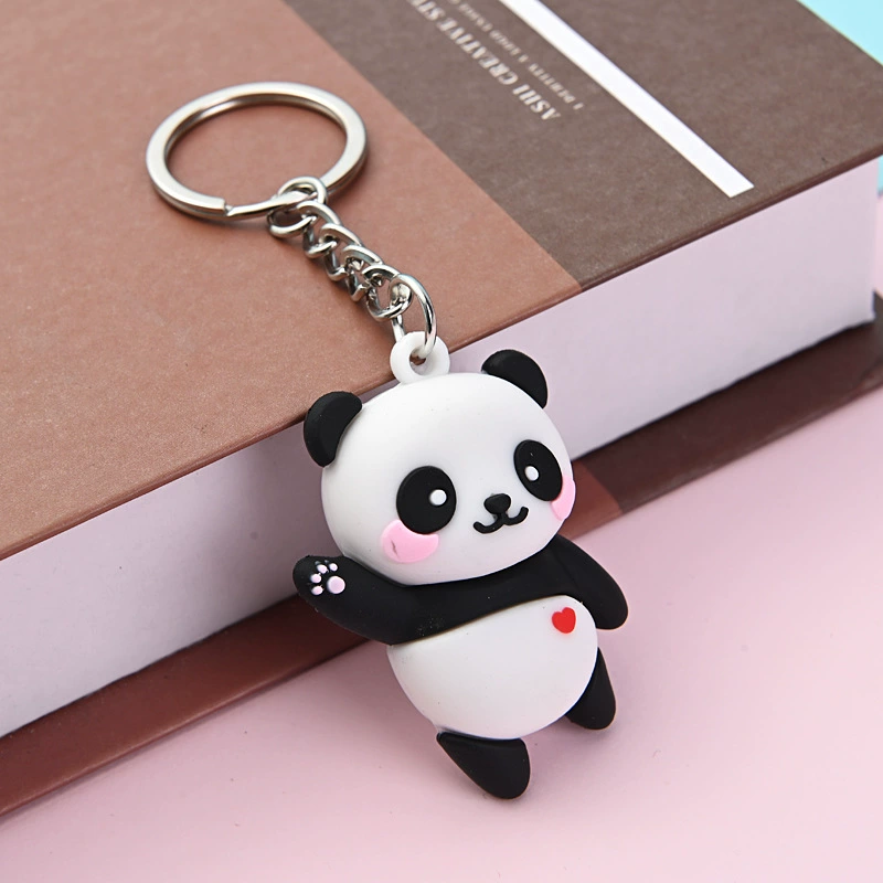 Cute Cartoon Panda Keychain Pendant, Birthday Gift, Random Color, 18 g