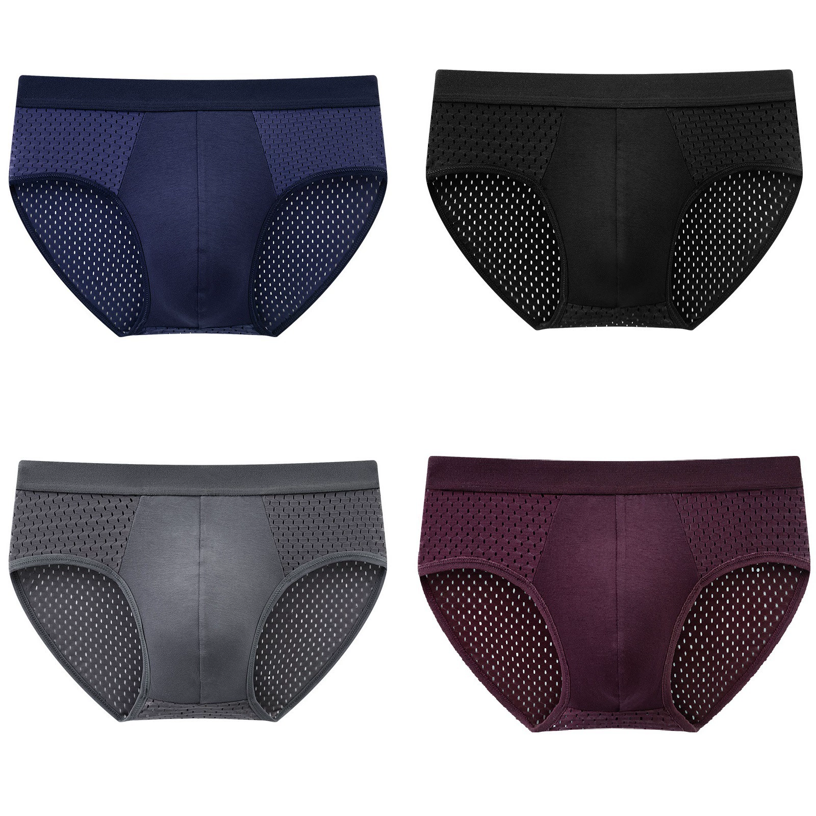 Silk summer breathable thin cool sexy pants, mid rise