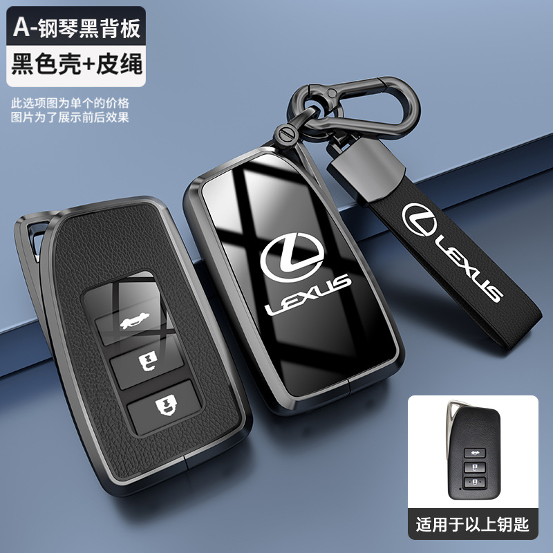 블랙 쉘 블랙 가죽 더블 버클