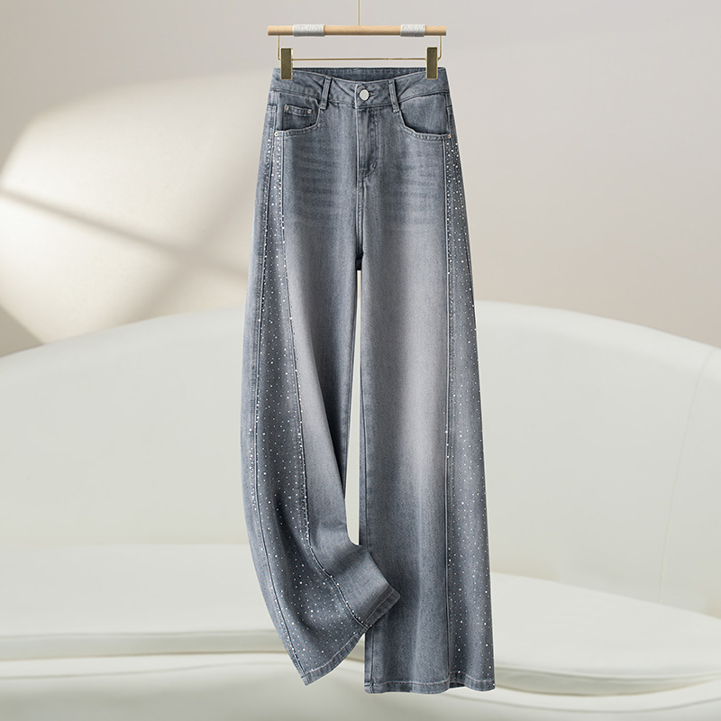 별이 빛나는 하늘 그레이 핫 다이아몬드 팬츠