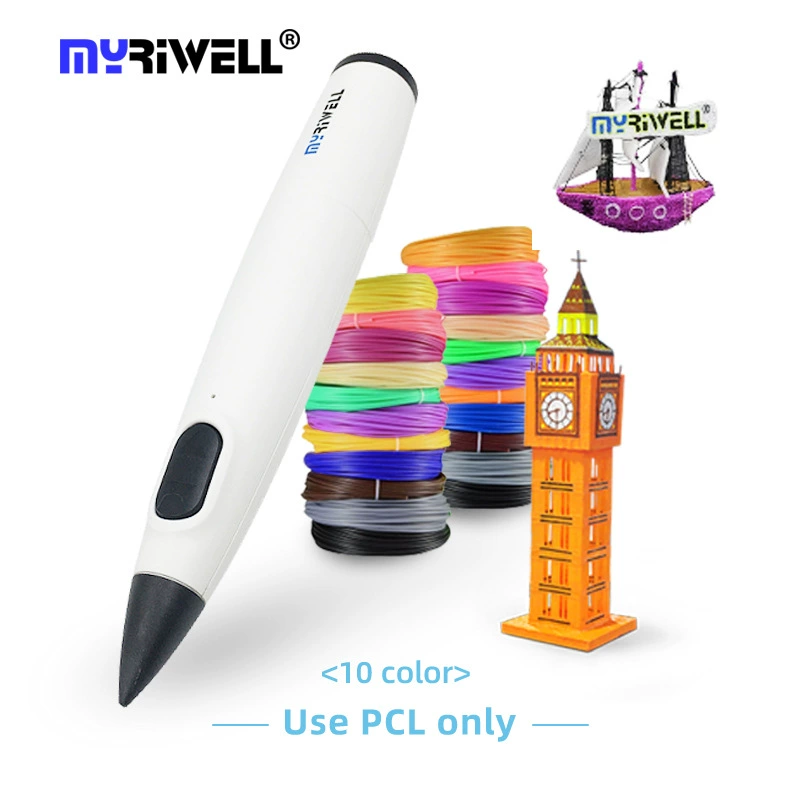 3D-пишущая ручка Mai Rui RP300B, низкотемпературный ПCL, набор безопасный для детей с расходниками
