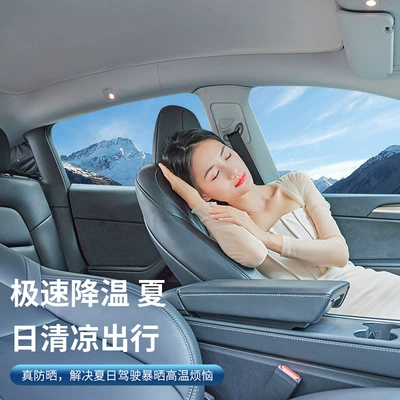 Sun shade: Tesla Modelxmodelsmodel3Y Canopy Electrostatic