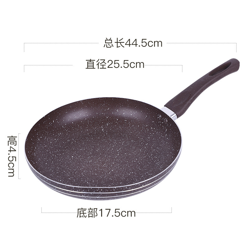 Estufas electromagnéticas universales, filete, huevo, freidora, cocina de arroz, piedra de arroz, sartén de platos, sartén portátil antiadherente para platos caseros