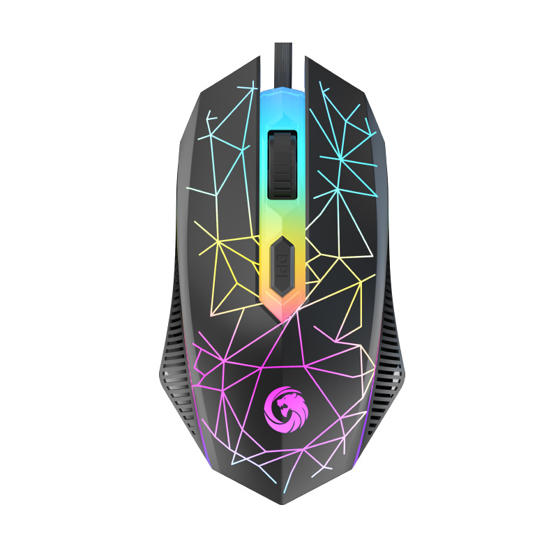 Ratón Gaming P17 con Cable, Interfaz USB, Luz LED, Tableta y PC Universal