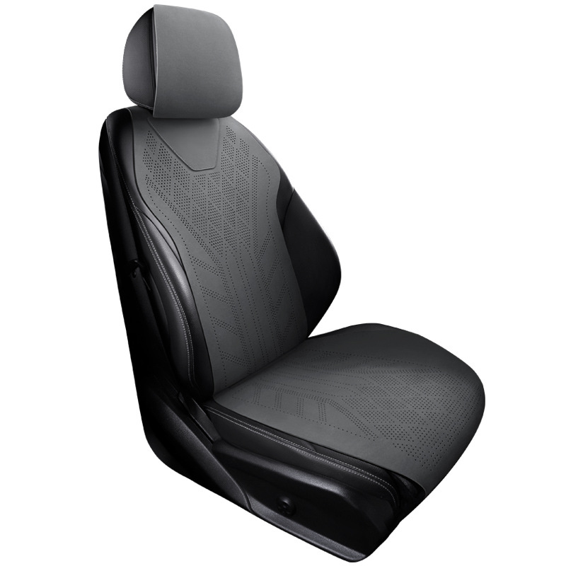 Breathable Seat Cover – Universal Seat cushion, seat cover - dark-gray-single-seat